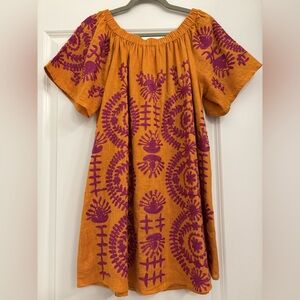 UNCLE FRANK Embroidered Dress size small